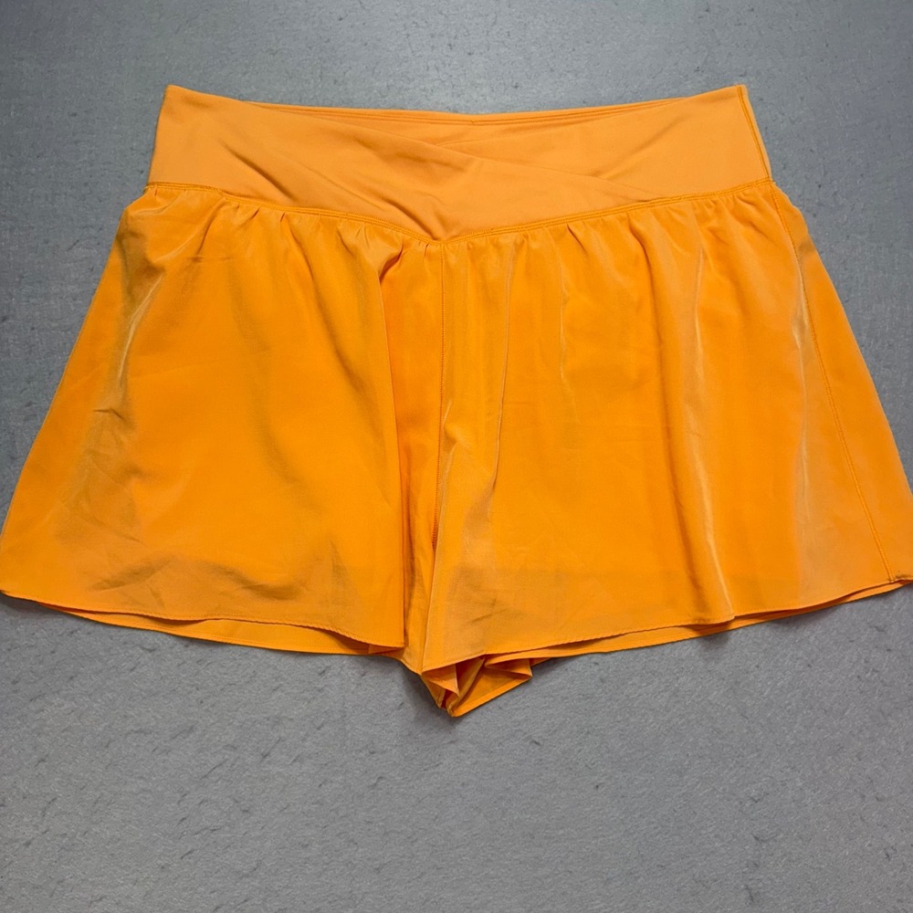 Maurices Women's XL Orange Athletic Running Shorts‎ Activewear Lightweight